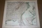 Antieke kaart - VS o.a. Florida, Alabama, Carolina 1898 !!, Gelezen, Ophalen of Verzenden