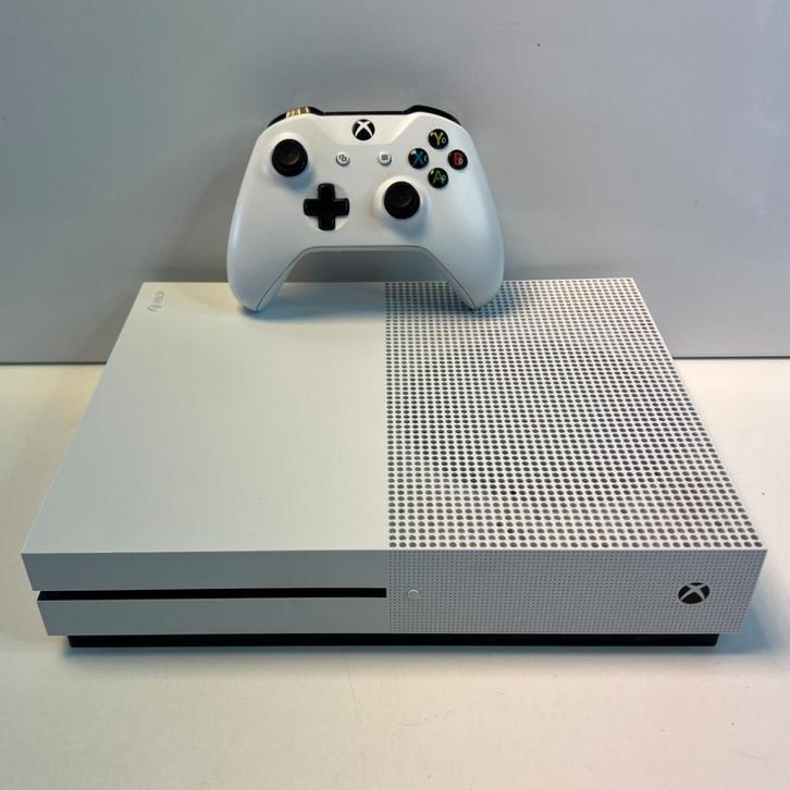 Microsoft Xbox One S 1TB Wit |  Nette Staat, Spelcomputers en Games, Games | Xbox Series X en S, Zo goed als nieuw
