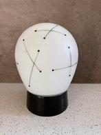 Vintage plafonnière / plafondlamp / bollamp, Ophalen of Verzenden, Gebruikt, Glas, Vintage