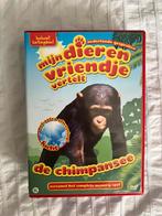 De chimpansee - Mijn dierenvriendje vertelt, Cd's en Dvd's, Dvd's | Kinderen en Jeugd, Dieren, Alle leeftijden, Ophalen of Verzenden