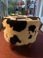 Poef koe, Huis en Inrichting, Ophalen, Minder dan 50 cm, Rond, Minder dan 50 cm