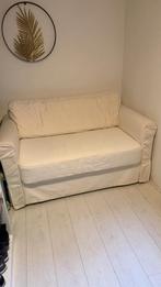 White HAGALUND ikea sofabed - slaapbank 150cm x 86cm,120x196, Ophalen, Wit, Tweepersoons, 140 cm