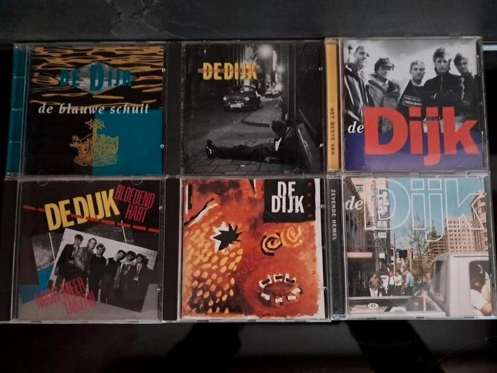 De Dijk - 6 CD's, Cd's en Dvd's, Cd's | Nederlandstalig, Gebruikt, Pop, Boxset, Ophalen of Verzenden
