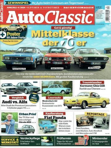 Auto Classic 2024 nr. 4 (o.a. VW Karmann-Ghia GSR Coupé) beschikbaar voor biedingen