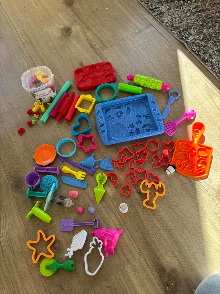 Klei Accessoires Set - Pizza, Zee, Vormen, Ophalen of Verzenden, Gebruikt, Knutselen