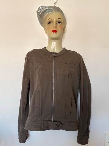 WE taupe M jasje vestje zomerjas khaki kaki bruin egf beschikbaar voor biedingen