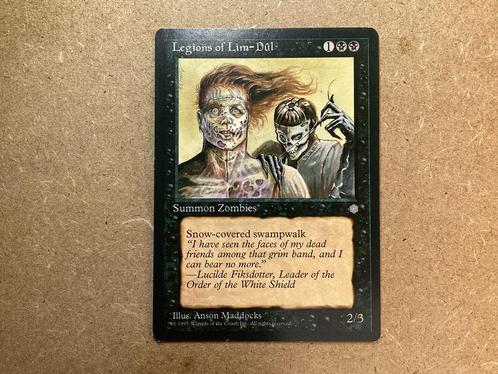 1x Legions of Lim-Dûl (Excellent), Hobby en Vrije tijd, Verzamelkaartspellen | Magic the Gathering, Zo goed als nieuw, Losse kaart