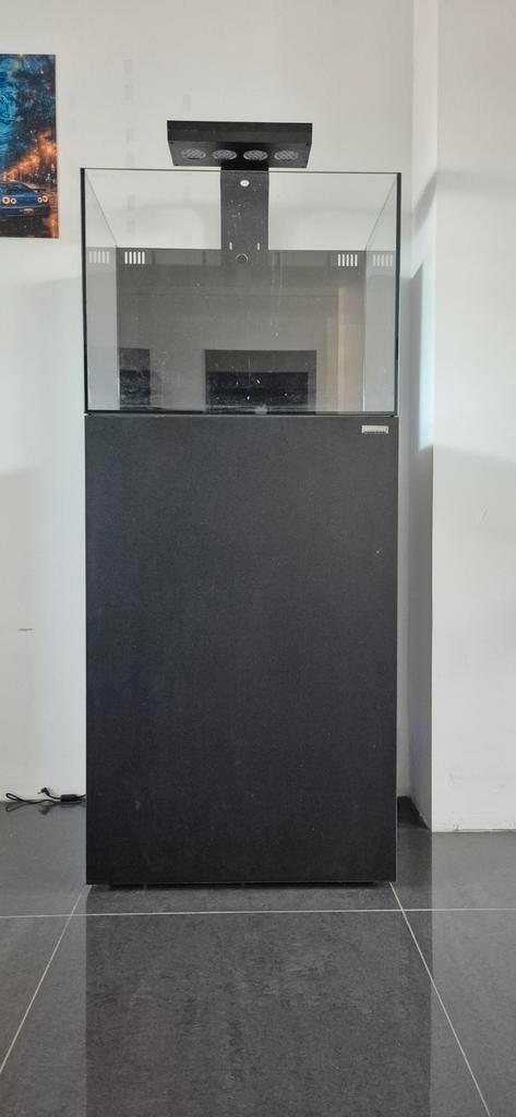 Waterbox 35.2 + originele Waterbox onderkast, Dieren en Toebehoren, Vissen | Aquaria en Toebehoren, Gebruikt, Gevuld zeewateraquarium