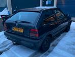 Volkswagen Polo 1.0 FOX Coupe 33KW E2 1994 Zwart, Auto's, Voorwielaandrijving, Stof, 4 cilinders, Origineel Nederlands