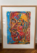 Origineel schilderij – Portret (1998) van Henk Pieterse, Ophalen