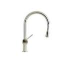 Mengkraan Grohe Vento uittrekbare uitloop Geborsteld staal, Ophalen, Minder dan 50 cm, Overige kleuren, Zo goed als nieuw