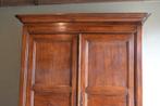 Prachtige strakke antieke eiken houten Louis Philippe kast, Verzenden