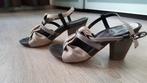 Why Not pumps/ hakken, suede, leer, m.38, Ophalen of Verzenden, Zo goed als nieuw, Overige typen
