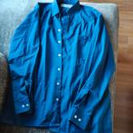 Blauw overhemd New Roads - Maat L, Kleding | Heren, Blauw, Ophalen of Verzenden, Zo goed als nieuw, Halswijdte 41/42 (L)