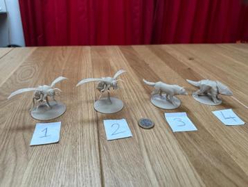 Miniature voor Dungeons and Dragons - Dieren beschikbaar voor biedingen