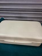 Broodbewaar trommel kunststof vintage beccon, Ophalen of Verzenden