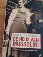 Lluis Baulenas - De neus van Mussolini, Boeken, Ophalen of Verzenden, Lluis Baulenas