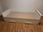 1 persoons bed 90x200cm incl. lattenbodem en lade, Ophalen, Gebruikt, 90 cm, Eenpersoons
