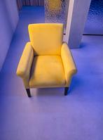 Gele Fauteuil, Huis en Inrichting, Fauteuils, Ophalen, Gebruikt, Hout