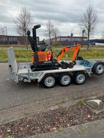 Minigraver cw00 doosan dx10 z  bj 2018 met 1081 uur, Ophalen, Gebruikt
