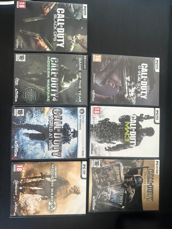 Call of Duty voor de computer, Spelcomputers en Games, Games | Pc, Zo goed als nieuw, Ophalen