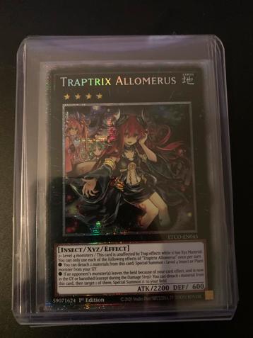 Traptrix Allomerus [Quarter Century Rare]Yu-Gi-Oh ETCO-EN045 beschikbaar voor biedingen