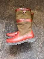 Dubarry bruin/groen mt 41/42, Kleding | Dames, Hoge laarzen, Bruin, Ophalen of Verzenden, Gedragen