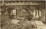 Beersel – Interieur Auberge kasteel Beersel., Ophalen of Verzenden, 1920 tot 1940, Ongelopen, Vlaams-Brabant