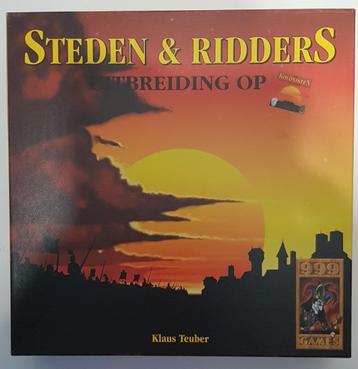 Kolonisten van Catan Steden en Ridders + uitbr. voor 5/6p. beschikbaar voor biedingen