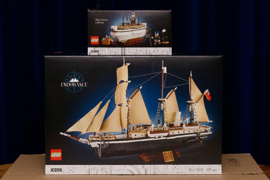 Lego 10335 The Endurance + 40729 Lifeboat | Nieuw | Sealed, Ophalen of Verzenden, Nieuw, Complete set, Lego