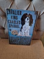 Cavalier King Charles Spaniel wandbord, Nieuw, Ophalen of Verzenden