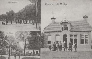 RODEN Heerestrat Brink Bier en Koffiehuis Reprint  beschikbaar voor biedingen
