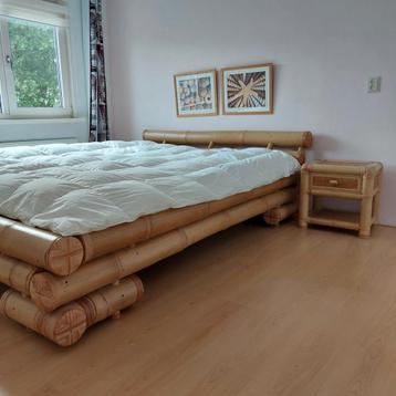 Prachtige bamboe bedombouw