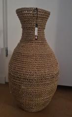 Prachtige vaas van zeegras Ibiza / Bohemian style, Ophalen of Verzenden, Nieuw, 50 tot 75 cm