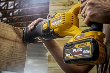 2x Dewalt FlexVolt accu 54V / 60V  !GLOEDNIEUW EN ONGEBRUIKT beschikbaar voor biedingen