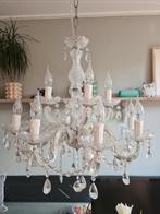 Elegante Kroonluchter met Kristallen, Huis en Inrichting, Ophalen, Gebruikt, Glas, Klassiek