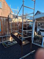 Alu steiger, Doe-het-zelf en Verbouw, Steigers, Ophalen, Gebruikt, Rolsteiger of Kamersteiger, 2 tot 5 meter