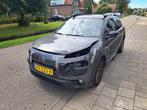 Citroën C4 Cactus 1.2 pre tech shine automaat (bj 2018), Auto diversen, Schadeauto's, Automaat, 1199 cc, Citroën, Zilver of Grijs