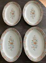 6 Ovale Borden Sainfoin Gien, Ophalen of Verzenden, Zo goed als nieuw, Bord(en), Overige stijlen