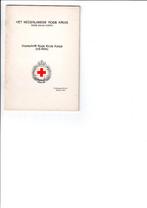 Voorschrift Rode Kruis Korps 1973, Gelezen, Maatschappij en Samenleving, Rode Kruis, Ophalen of Verzenden