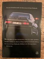 Folder, brochure Mercedes-Benz 190E 2.5-16V 1989, Nieuw, Ophalen of Verzenden, Mercedes-Benz, Mercedes