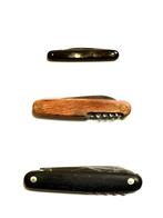 Drie Duitse zakmessen (Solingen) - Kull, splitsbaar mes, Antiek en Kunst, Ophalen of Verzenden