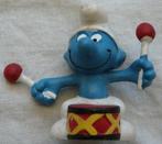 Trommelaar Smurf - 20009, Peyo Schleich, W.Germany, 1966.(1), Ophalen of Verzenden, Gebruikt, Verschillende Smurfen, Poppetje, Figuurtje of Knuffel