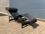 Originele Cassina Le Corbusier Lc4 Black on Black, ZGAN!, Ophalen of Verzenden, Knoll sede artifort b&b italia tecno flos togo leolux mah jong