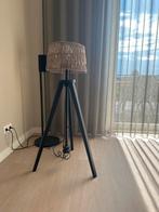 Tripod lamp met kap riviera maison stijl, Huis en Inrichting, Lampen | Vloerlampen, Ophalen of Verzenden, Zo goed als nieuw, Minder dan 100 cm