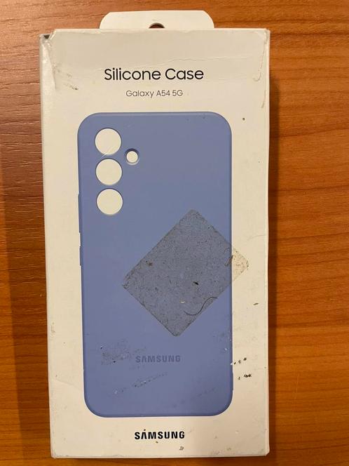 Samsung Galaxy A54 Silicone Case - Blauw, Telecommunicatie, Mobiele telefoons | Hoesjes en Frontjes | Samsung, Refurbished, Hoesje of Tasje