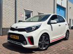 Kia Picanto 1.2 GT-Line Airco-Navi-Carplay-Leer-Camera-Led, Voorwielaandrijving, Gebruikt, Zwart, Wit