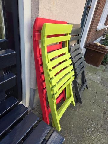 Klapstoeltjes - Set van 4 beschikbaar voor biedingen