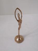 antiek koperen danseres in prima staat 24 cm, Ophalen of Verzenden, Koper