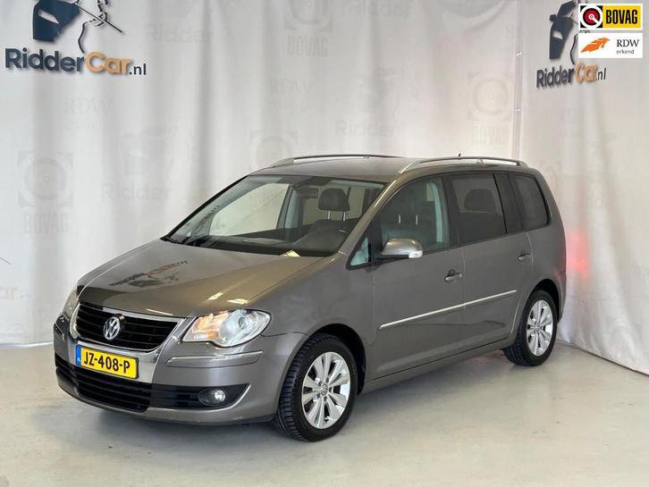 Volkswagen Touran 1.4 TSI Highline|AUTOMAAT|TREKHAAK|LEDER|C, Auto's, Volkswagen, Bedrijf, Te koop, Touran, ABS, Airbags, Airconditioning